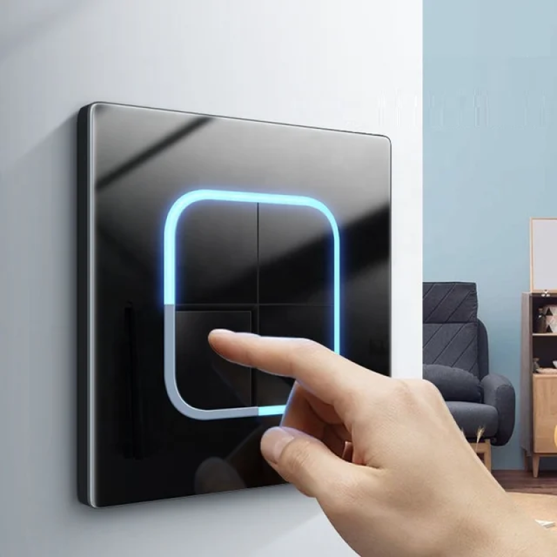 Перемикач електрики настінний сенсорний