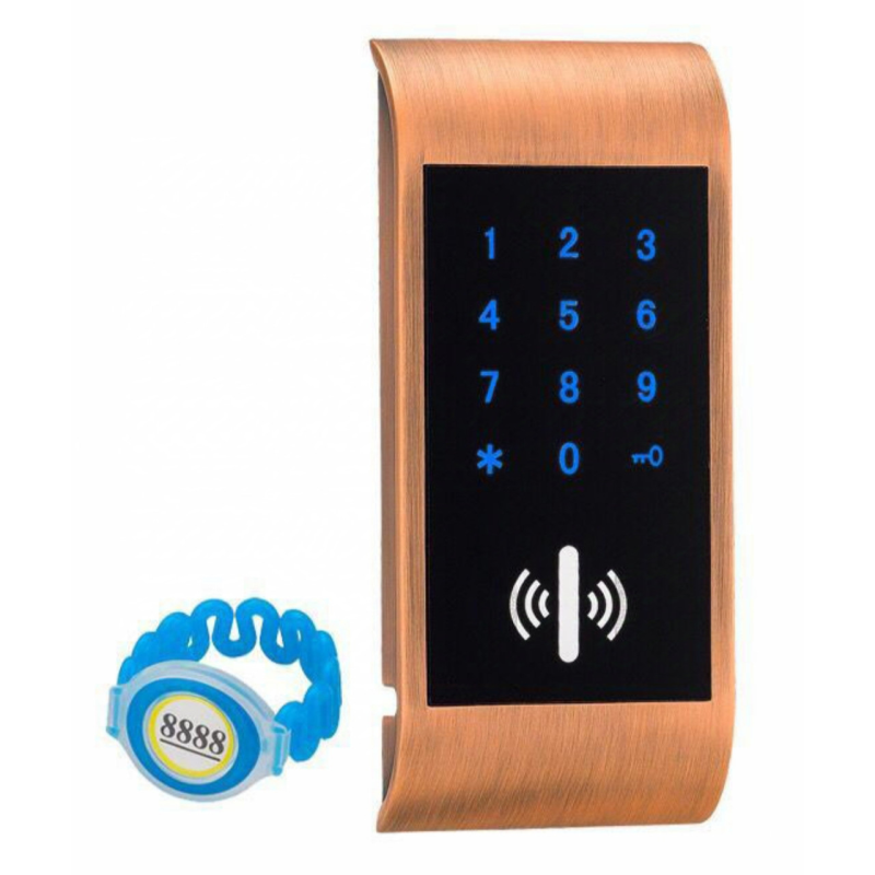 Замки меблеві електронні із комбінованим: безконтактна картка/код доступом EM126PW