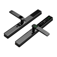 Замок електронний розумний вузькопрофільний із комбінованим доступом