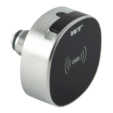 Замок електронний меблевий з доступом по безконтактній карточці M-1602-IC із прапорцевим механізмом закривання